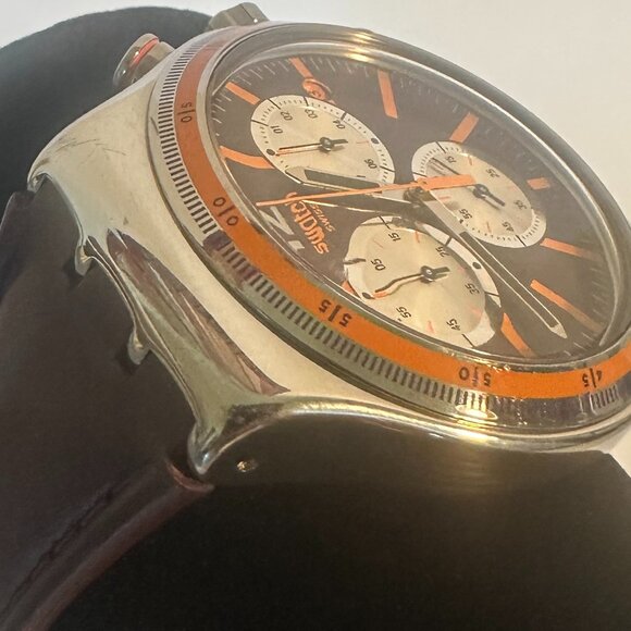 Swatch Irony PRISIONER Chronograph Watch YVS413 43 - Picture 10 of 10